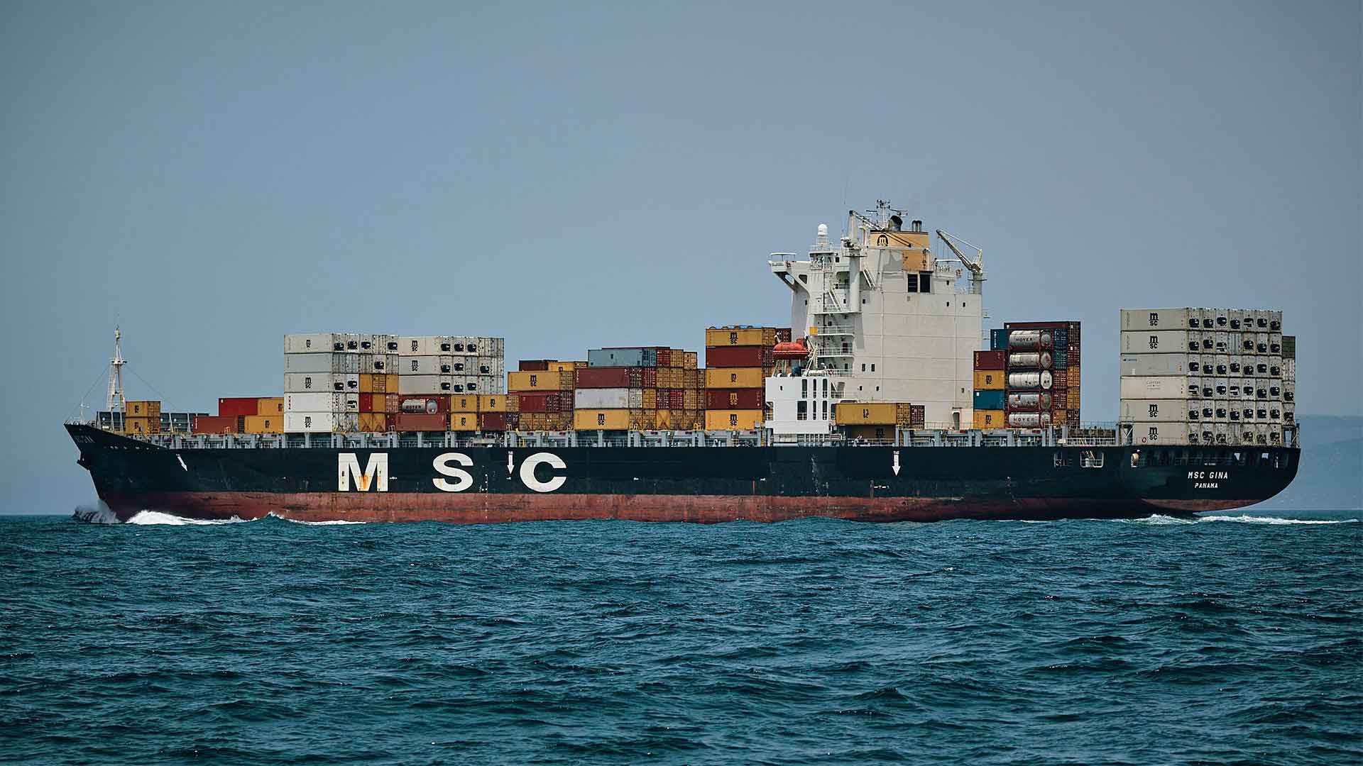 Global logistics network image