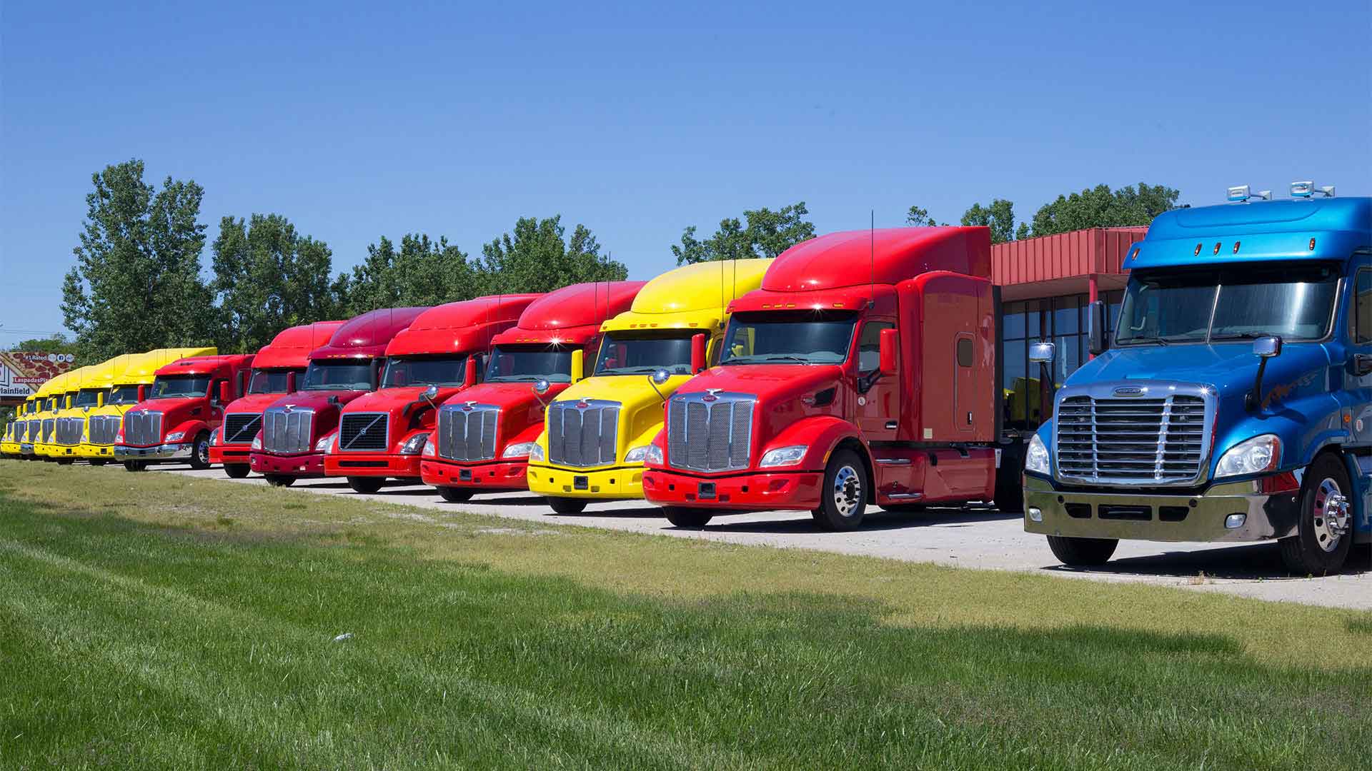 Shipping and transportation logistics image
